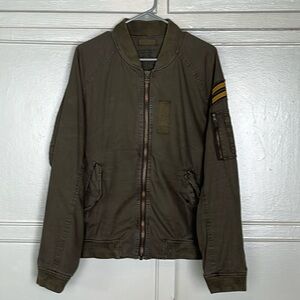 Military Bomber Jacket - American Eagle